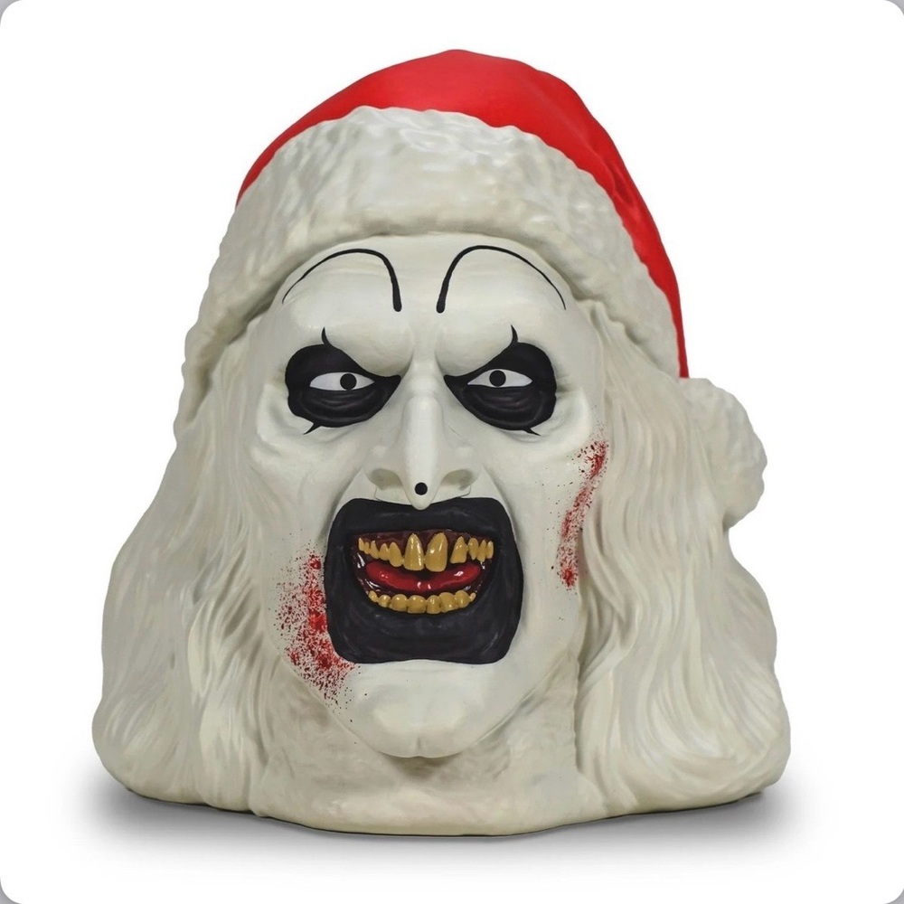 Terrifier 3 ‘Santa’ Art The Clown Collectors Popcorn Bucket